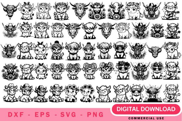 Evaluating the Highland Cow SVG Bundle for Digital Crafting