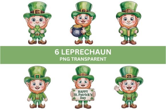 Evaluating the Leprechaun Clipart PNG Set for Professional and Creative Use
