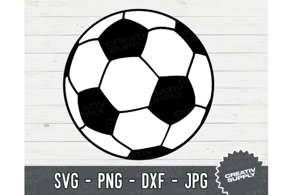Soccer Ball SVG & Clipart for Creators