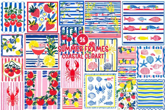 Summer Frame Coastal Clipart: A Practical Guide for Digital Creators
