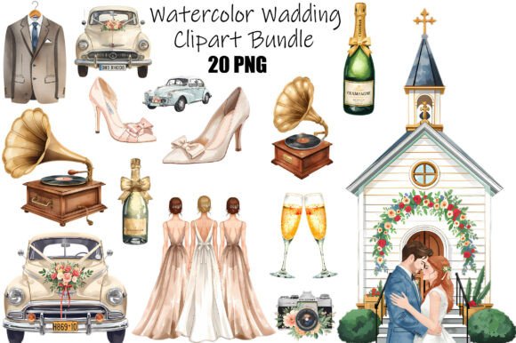 Unlocking Timeless Romance: A Comprehensive Guide to the Vintage Wedding Clipart Bundle