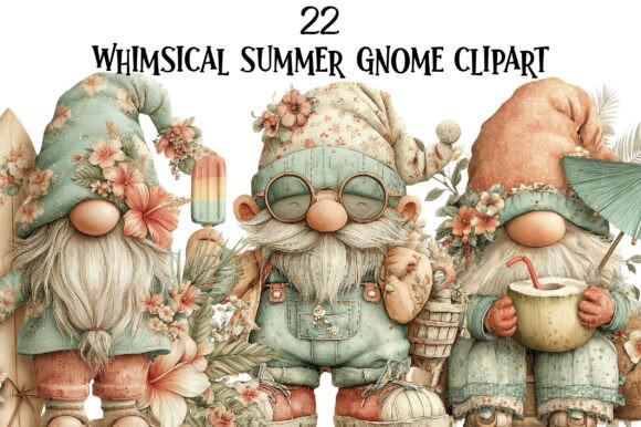 Whimsical Summer Gnome Clipart: A Guide to Quality and Usability for Creators